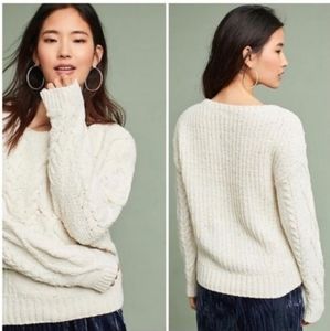 Sleeping on snow sweater